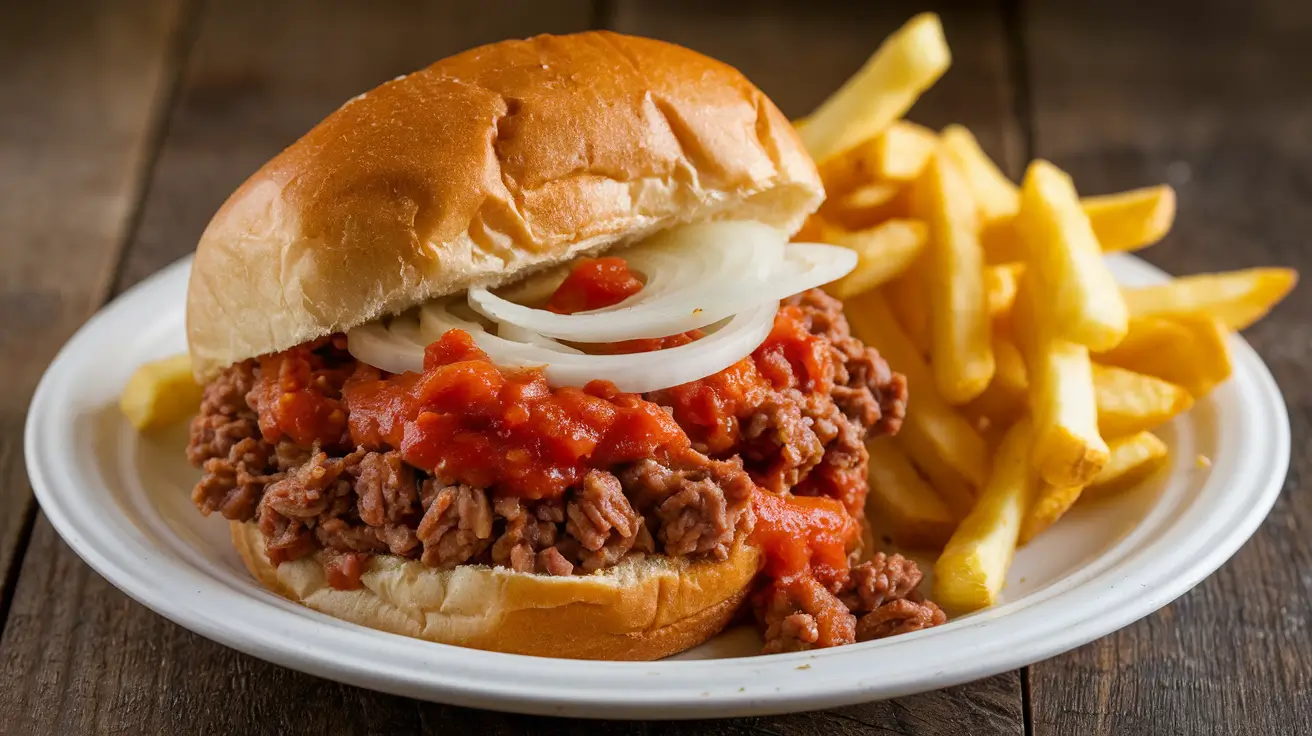 What was the original sloppy joe made with?