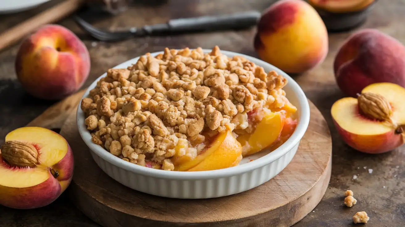 Peach Crumble Recipe