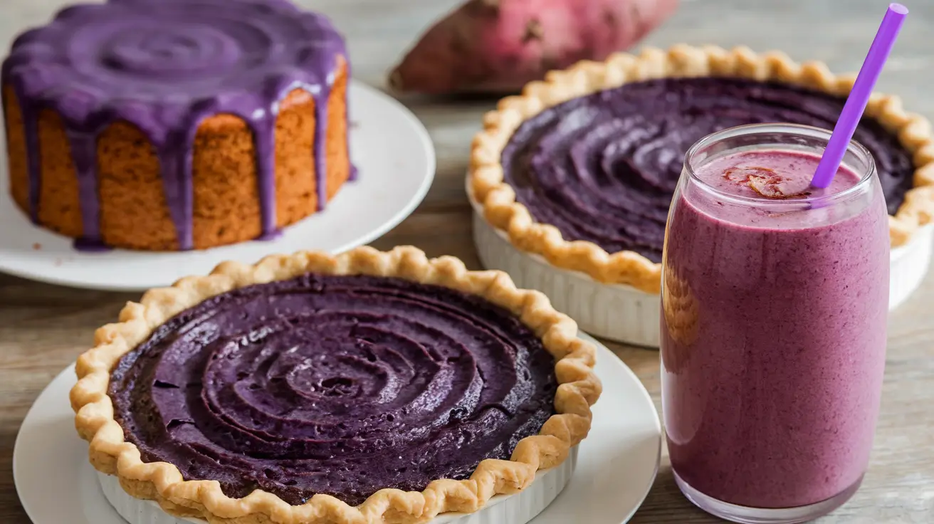 How do you eat purple sweet potatoes