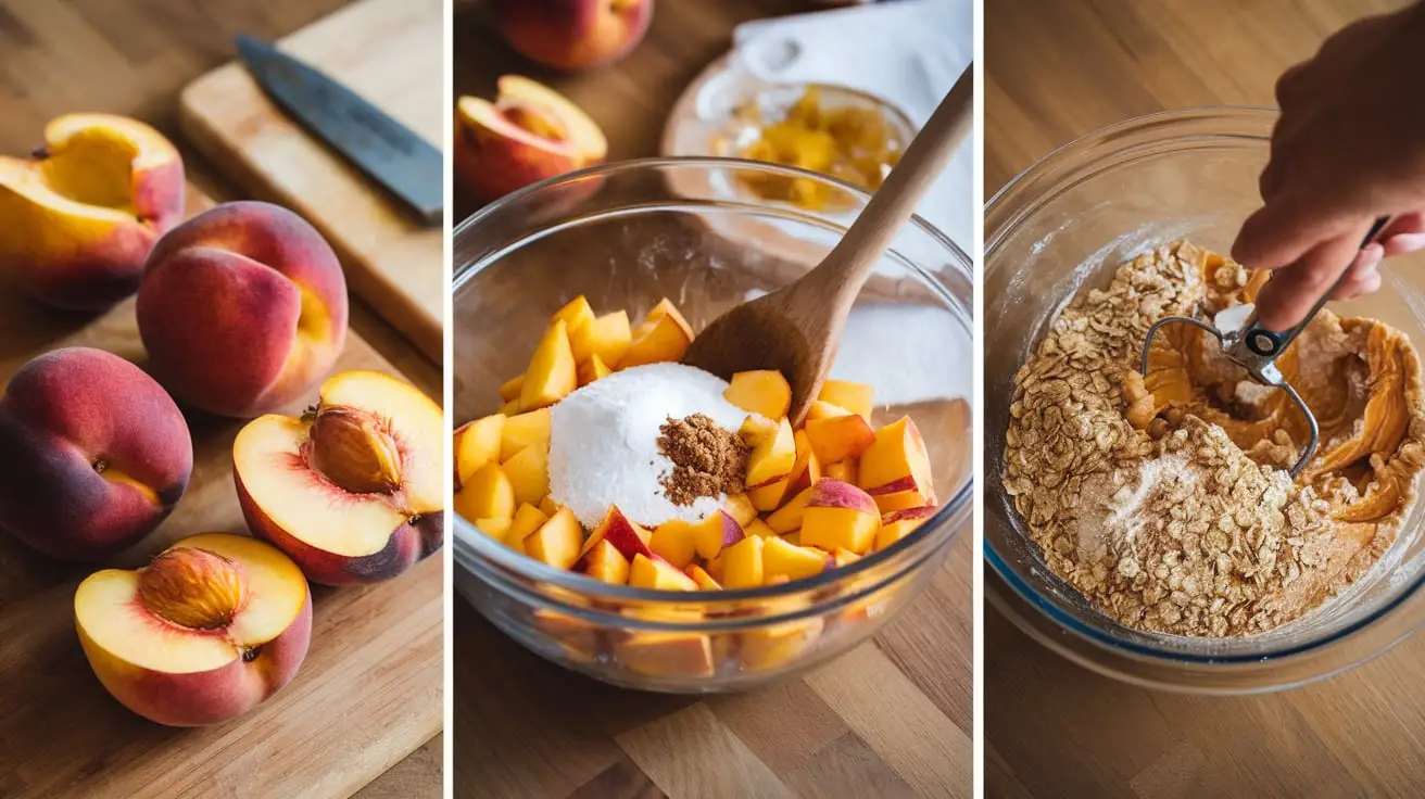 Peach crisp recipe