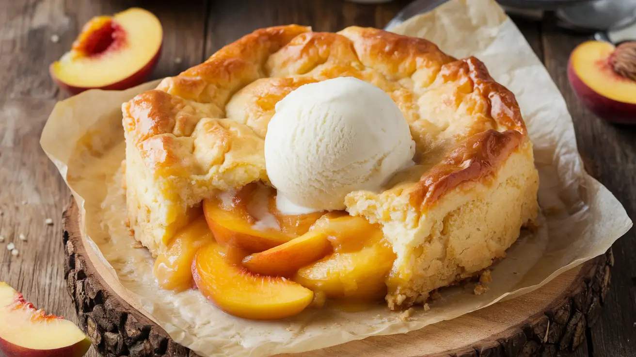 What happens if you don't peel peaches for cobbler?